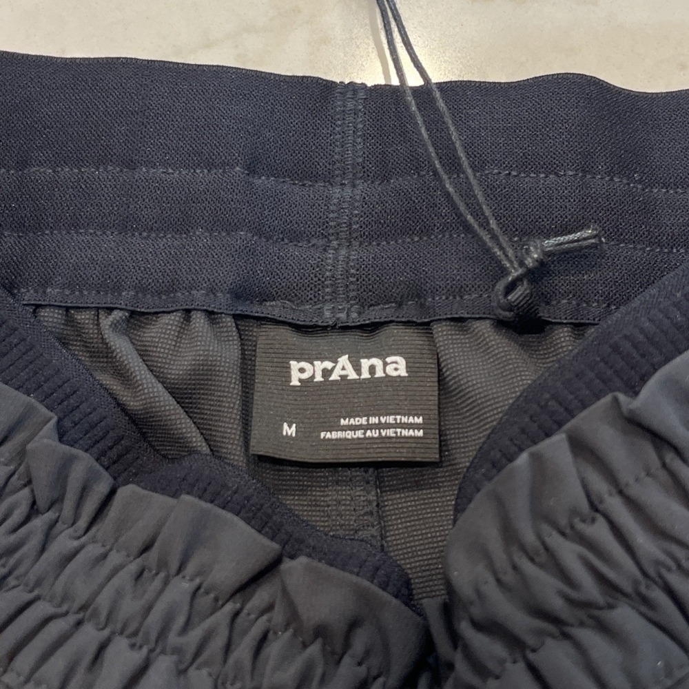prAna NEW Wonderland Rocks Pant Womens Medium Black Pull On Stretch Outdoor - Picture 13 of 15